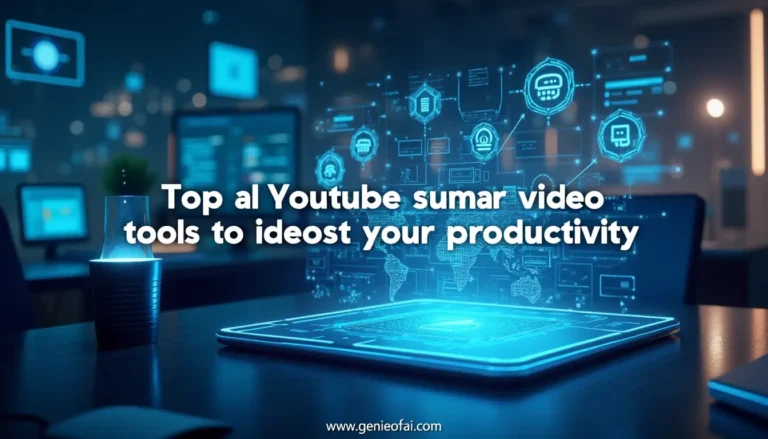 ai youtube video summarizer
