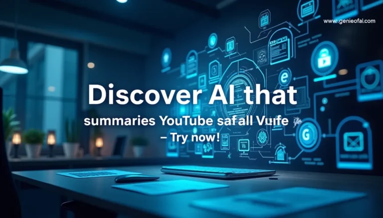 ai that summarizes youtube videos